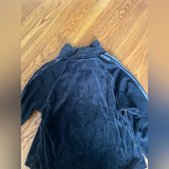 Adidas Velvet Turtle Neck Sweatshirt Size Small - Picture 4 of 7